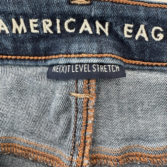 American Eagle blue skinny jeans - Picture 2 of 4